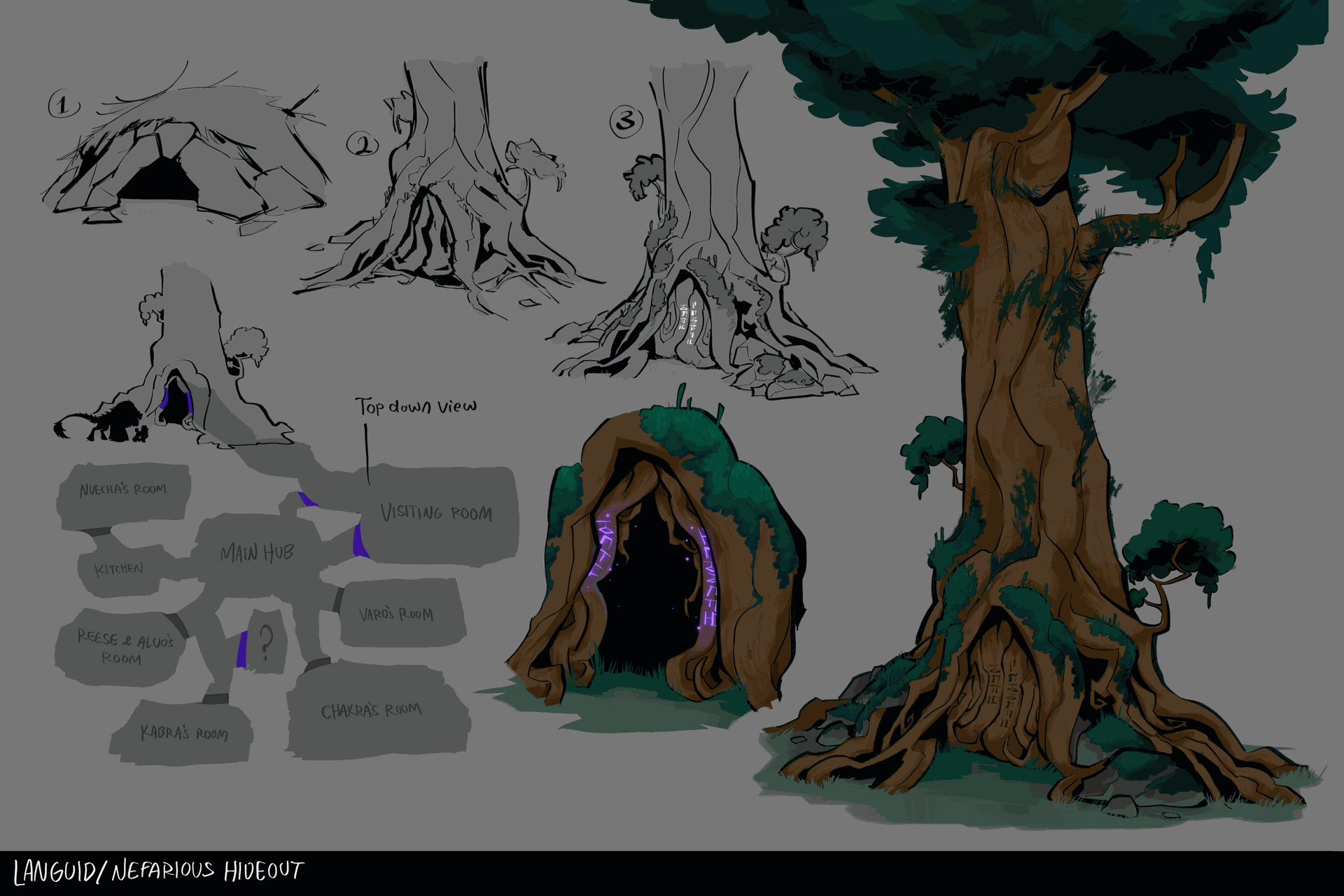 Nefarious hideout 