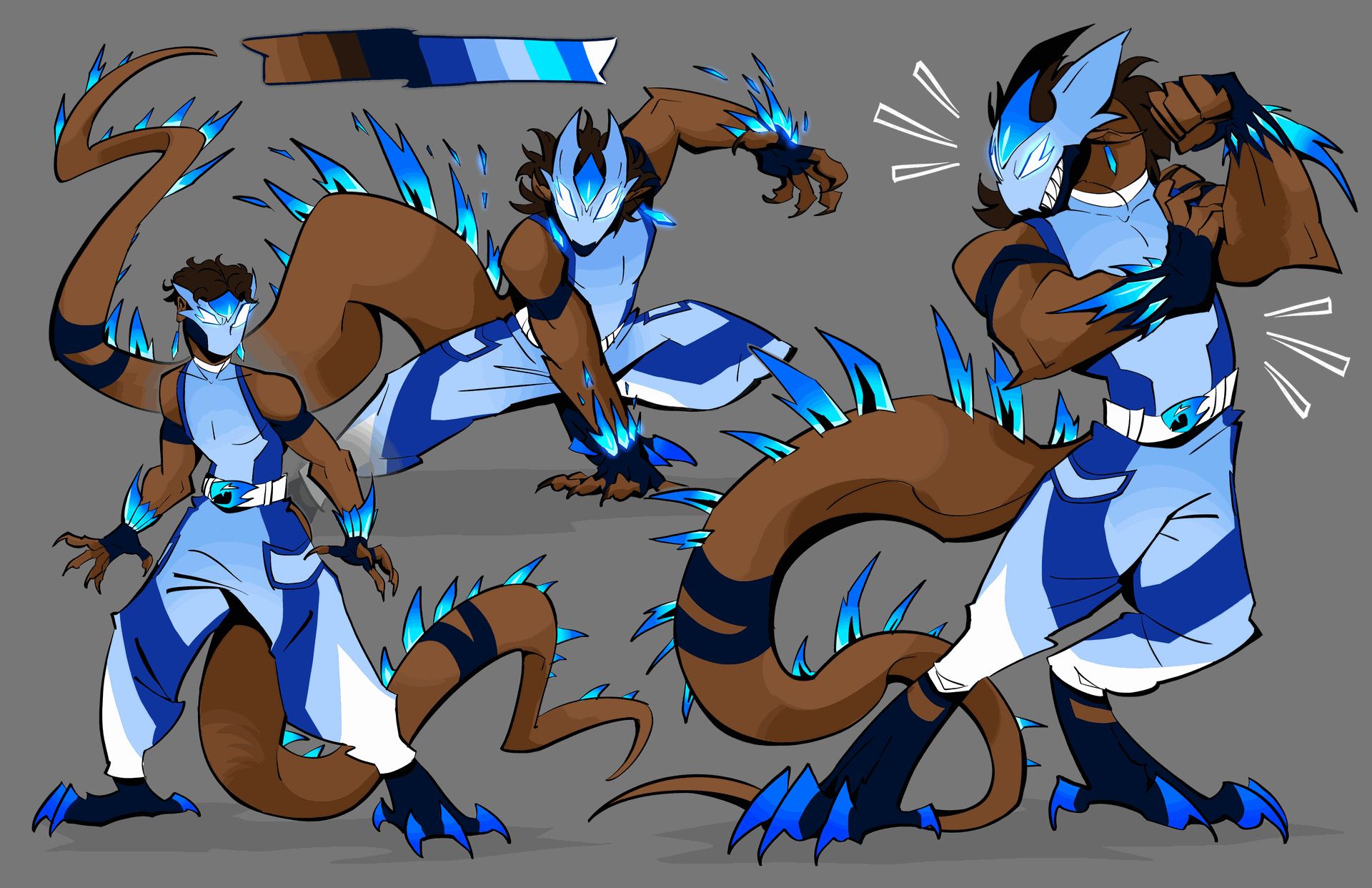 Sharpshift Superhero design 
